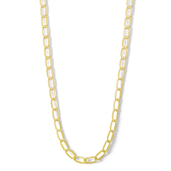 ​​​​​​​10K Hollow Gold Woven Link Chain - 22"