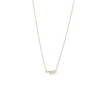 Thumbnail Image 0 of 10K Solid Gold CZ Three Hearts Necklace