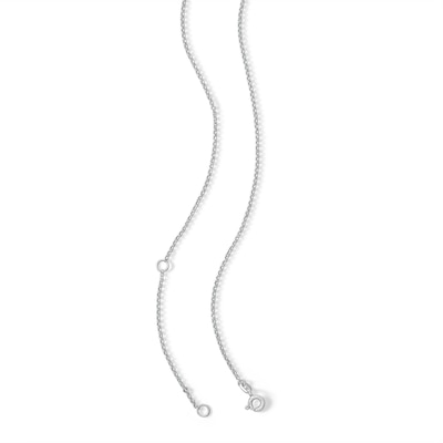 Sterling Silver Diamond Accent "LOVE" Necklace