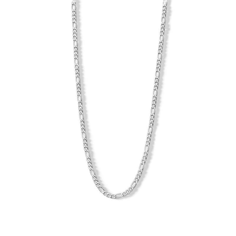 Child's Sterling Silver Figaro Chain Made in Italy - 15"