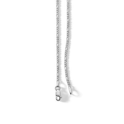 Child's Sterling Silver Figaro Chain Made in Italy - 15"