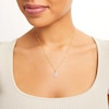 Thumbnail Image 2 of 10K Solid Gold CZ B Initial Charm
