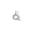 Thumbnail Image 0 of 10K Solid Gold CZ Q Initial Charm