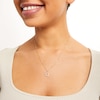 Thumbnail Image 2 of 10K Solid Gold CZ Q Initial Charm