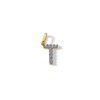 Thumbnail Image 0 of 10K Solid Gold CZ T Initial Charm