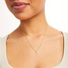 Thumbnail Image 2 of 10K Solid Gold CZ T Initial Charm