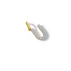 10K Solid Gold CZ U Initial Charm