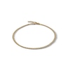 Thumbnail Image 1 of ​​​​​​​10K Hollow Gold Mariner Chain Anklet Made in Italy - 9"