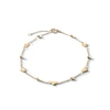 Thumbnail Image 1 of 10K Solid Gold Hearts Anklet Made in Italy - 9&quot;