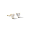 Thumbnail Image 0 of 10K Solid Gold CZ Heart Studs