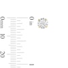 Thumbnail Image 3 of ​​​​​​​14K Solid Gold CZ 6mm Piercing Studs