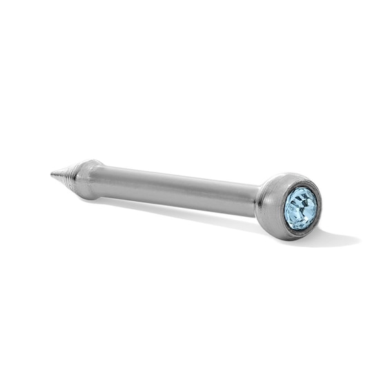 Titanium CZ 3mm Piercing Stud