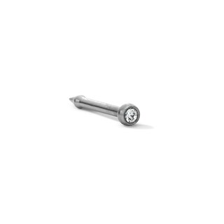 Titanium CZ 3mm Piercing Stud