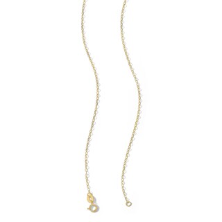Child's 10K Solid Gold Pink CZ ©Disney Minnie Mouse Pendant - 13"