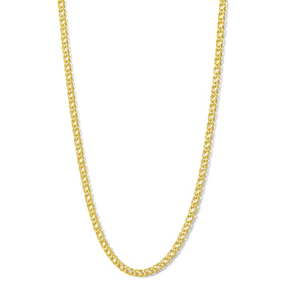 10K Hollow Gold Rambo Chain - 20"