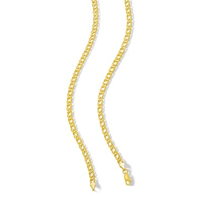 10K Hollow Gold Rambo Chain - 20"