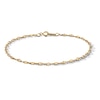 Thumbnail Image 0 of 10K Hollow Gold Forzentina Chain Bracelet - 7.5"