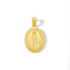Thumbnail Image 1 of 14K Hollow Gold Our Lady of Guadalupe Necklace Charm