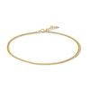 Thumbnail Image 0 of 10K Hollow Gold Rambo Chain Anklet - 10"
