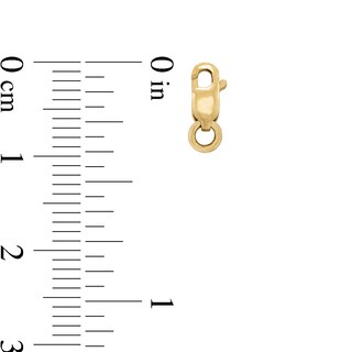 14K Solid Gold Lobster Clasp (1 Piece