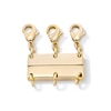 Thumbnail Image 1 of 10K Gold Plated Magnetic Clasp Necklace Connector