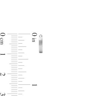 Solid Sterling Silver 8mm Mini Huggies