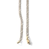 Thumbnail Image 3 of 10K Solid Gold Diamond Cut Figaro Chain Made in Italy - 20&quot;