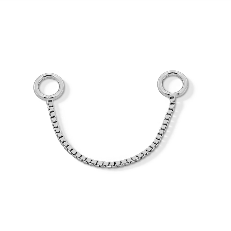 Sterling Silver Box Chain Connector