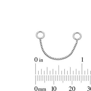 Sterling Silver Box Chain Connector