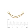 10K Gold Plated Double Box Chain Connector