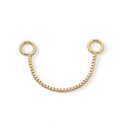 10K Gold Plated Box Chain Connector