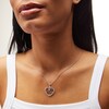 Thumbnail Image 2 of Sterling Silver CZ MOM Heart Necklace Charm