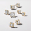 Thumbnail Image 1 of ​​​​​​​​​​​​​​10K Solid Gold 3/4 CT. T.W. Lab-Created Diamond Center Halo Studs