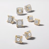 Thumbnail Image 2 of ​​​​​​​​​​​​​​10K Solid Gold 3/4 CT. T.W. Lab-Grown Diamond Center Halo Studs