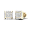 Thumbnail Image 1 of ​​​​​​​​​​​​​​10K Solid Gold 1/2 CT. T.W. Lab-Grown Diamond Square Center Studs