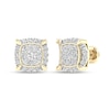 Thumbnail Image 1 of ​​​​​​​​​​​​​​10K Solid Gold 3/4 CT. T.W. Lab-Grown Diamond Cupped Studs