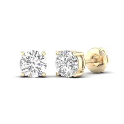 ​​​​​​​​​​​​​​10K Solid Gold 2 CT. T.W. Lab-Grown Diamond Studs