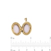 Thumbnail Image 5 of 10K Hollow Gold Oval Locket Necklace Charm