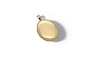 Thumbnail Image 6 of 10K Hollow Gold Oval Locket Necklace Charm