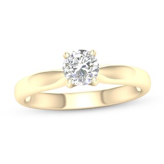 10K Gold / CT. T.W. Lab-Grown Diamond Solitaire Ring