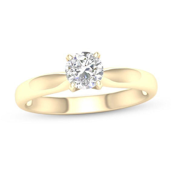 10K Gold / CT. T.W. Lab-Grown Diamond Solitaire Ring