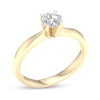 Thumbnail Image 1 of ​​​​​​​​​​​​​​10K Solid Gold 1/2 CT. T.W. Lab-Created Diamond Solitaire Ring