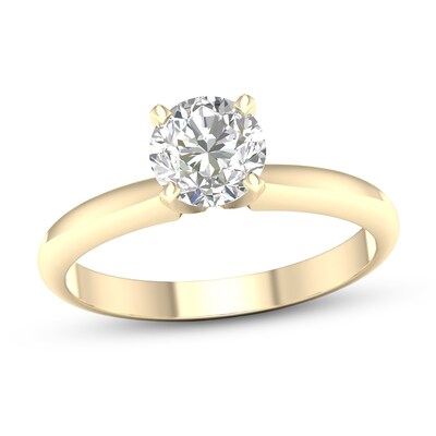 10K Gold 3/4 CT. T.W. Lab-Grown Diamond Solitaire Ring