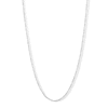 Thumbnail Image 1 of ​​​​​​​Sterling Silver Twisted Cable Chain Made in Italy - 18"