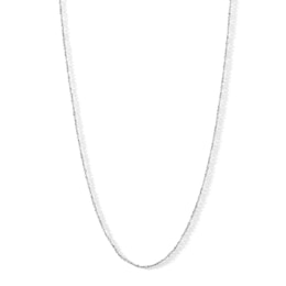 ​​​​​​​Sterling Silver Twisted Cable Chain Made in Italy - 18&quot;