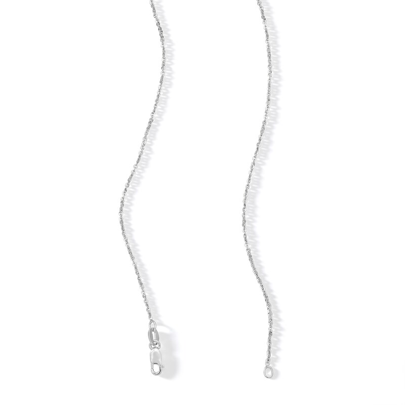 Main Image 3 of ​​​​​​​Sterling Silver Twisted Cable Chain Made in Italy - 18"