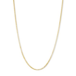 10K Solid Gold Serpentina Chain - 20"