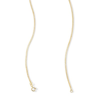 10K Solid Gold Serpentina Chain - 20"