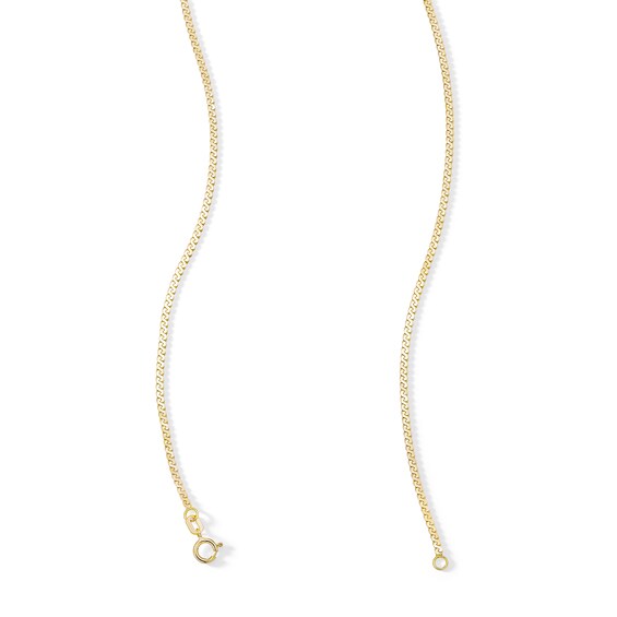10K Solid Gold Serpentina Chain - 20"
