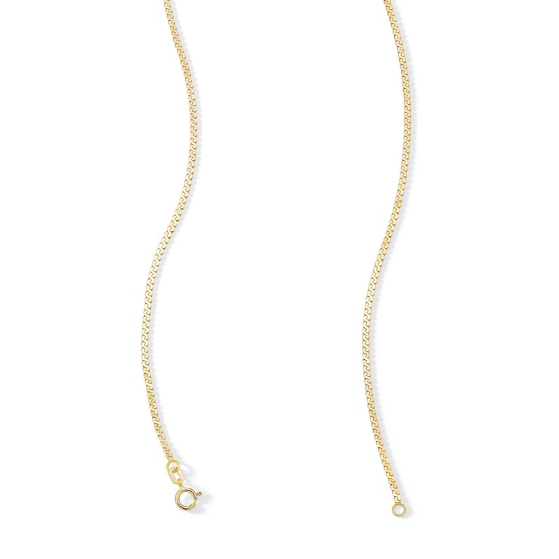 Main Image 3 of 10K Solid Gold Serpentina Chain - 20"